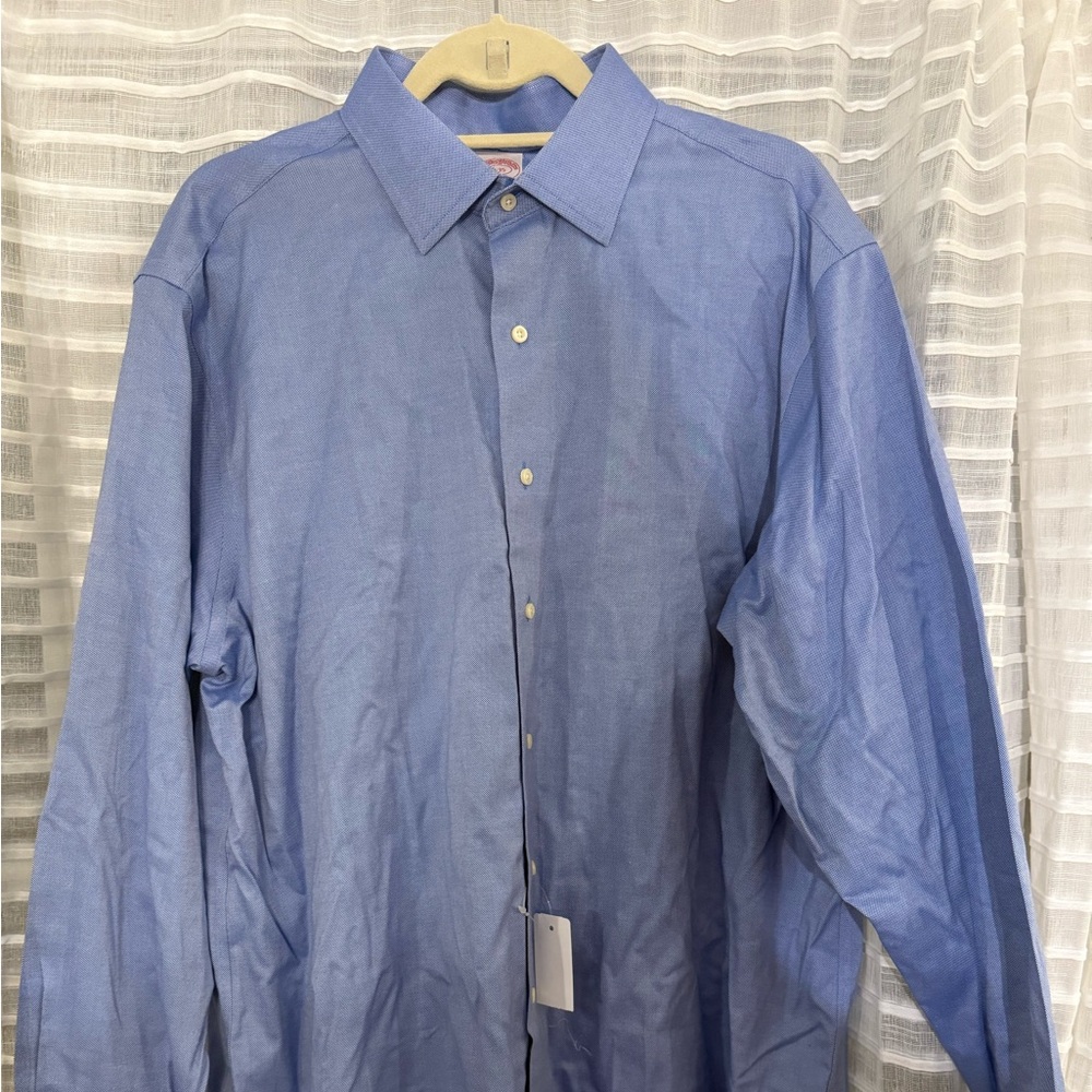 Brooks Brothers Madison Fit Classic Blue Dress Shirt